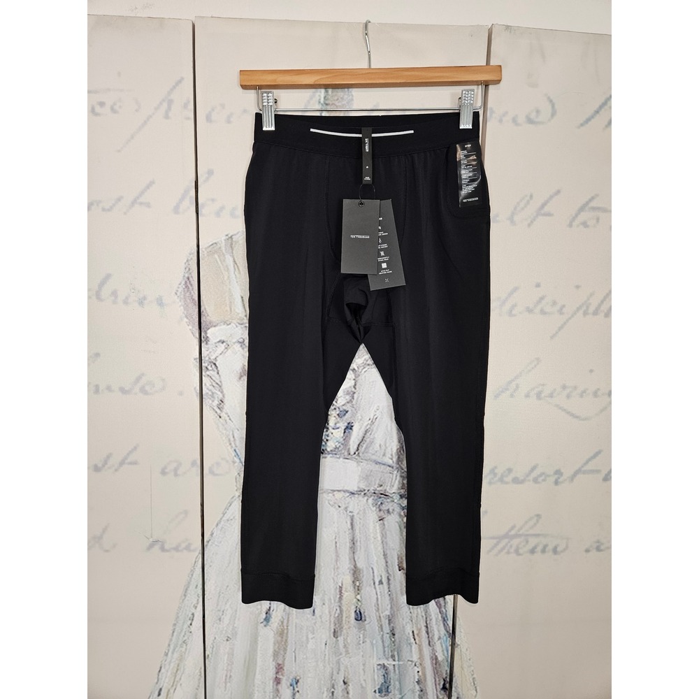 Ten Thousand 3/4 Tight Small Black Compression Training Running Leggings Gym